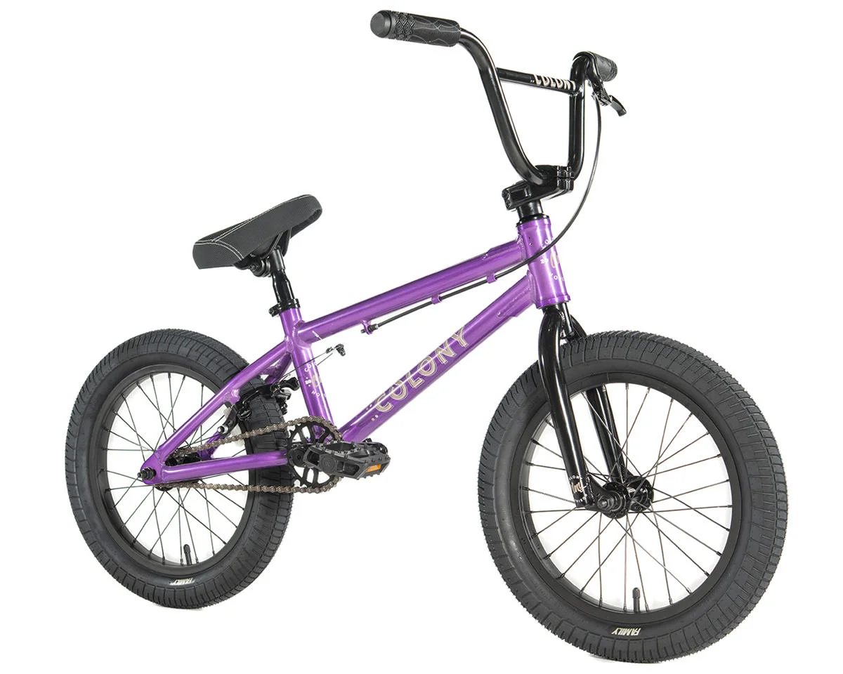 Colony Horizon 16" BMX Bike (15.9" Toptube) (Clear Purple) - view 2